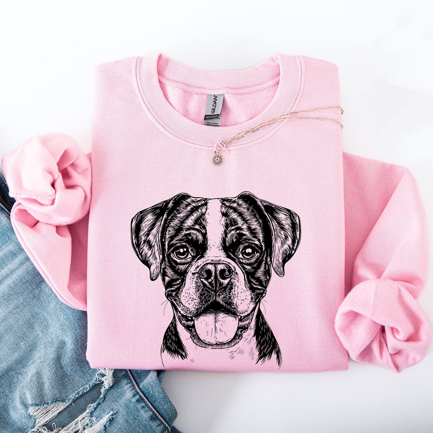 Boxer, Pet, Dog Breed Sweatshirt