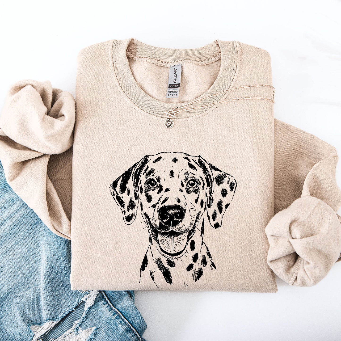 Dalmatian, Pet, Dog Breed Sweatshirt
