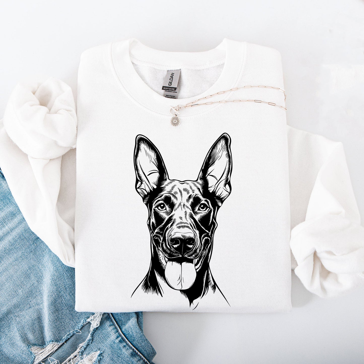 Doberman, Pet, Dog Breed Sweatshirt