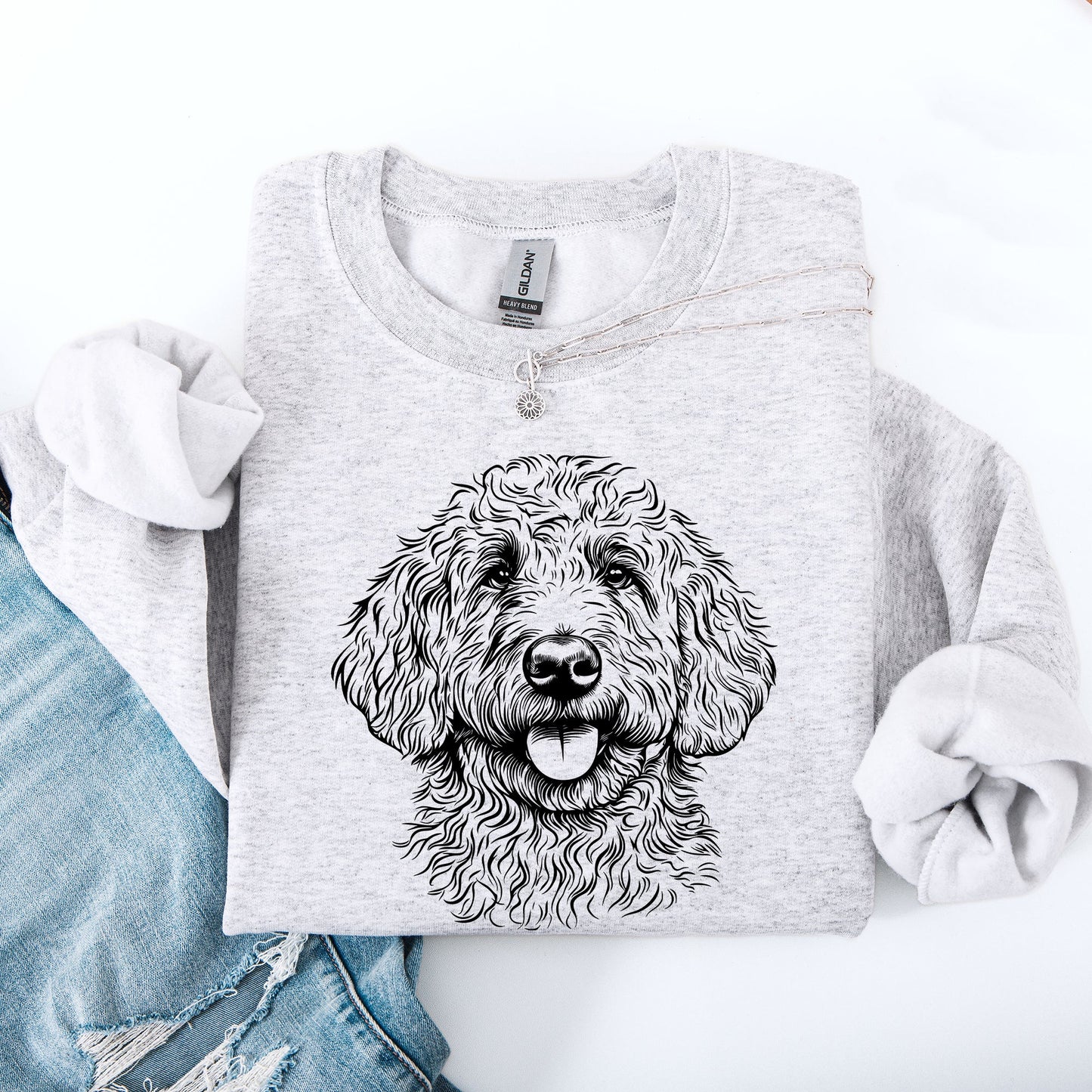 Goldendoodle, Pet, Dog Breed Sweatshirt