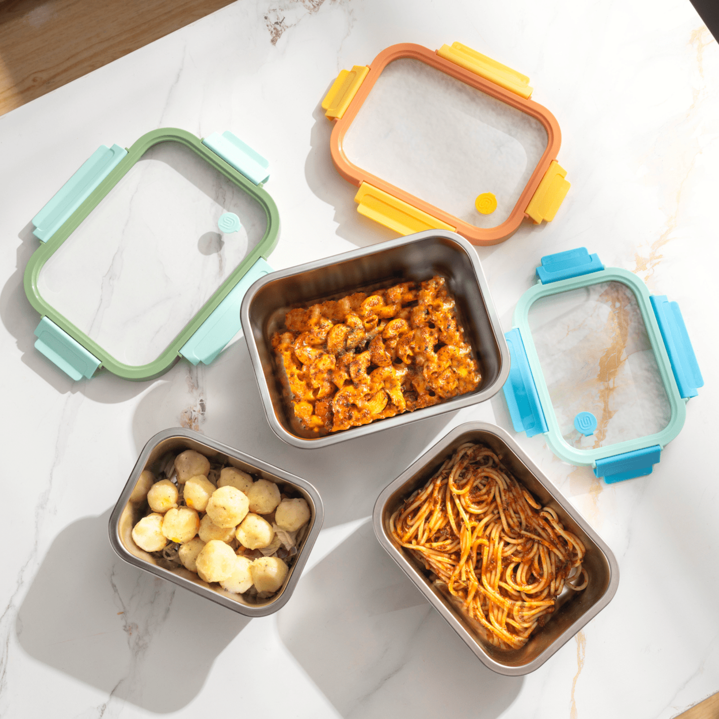 The Stainless Steel Container Set