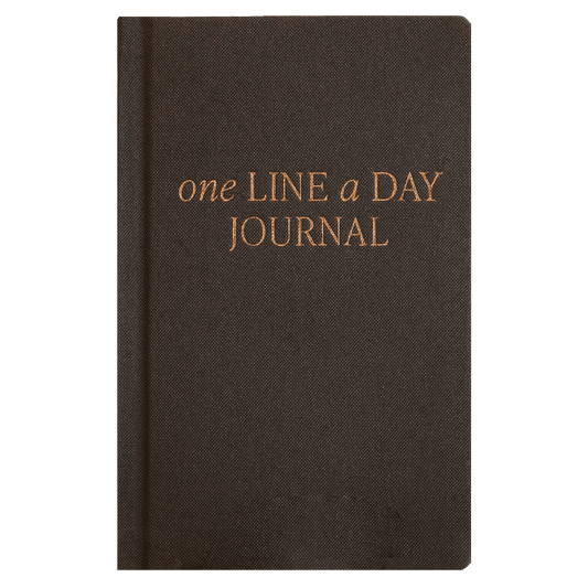 One Line A Day Fabric Journal