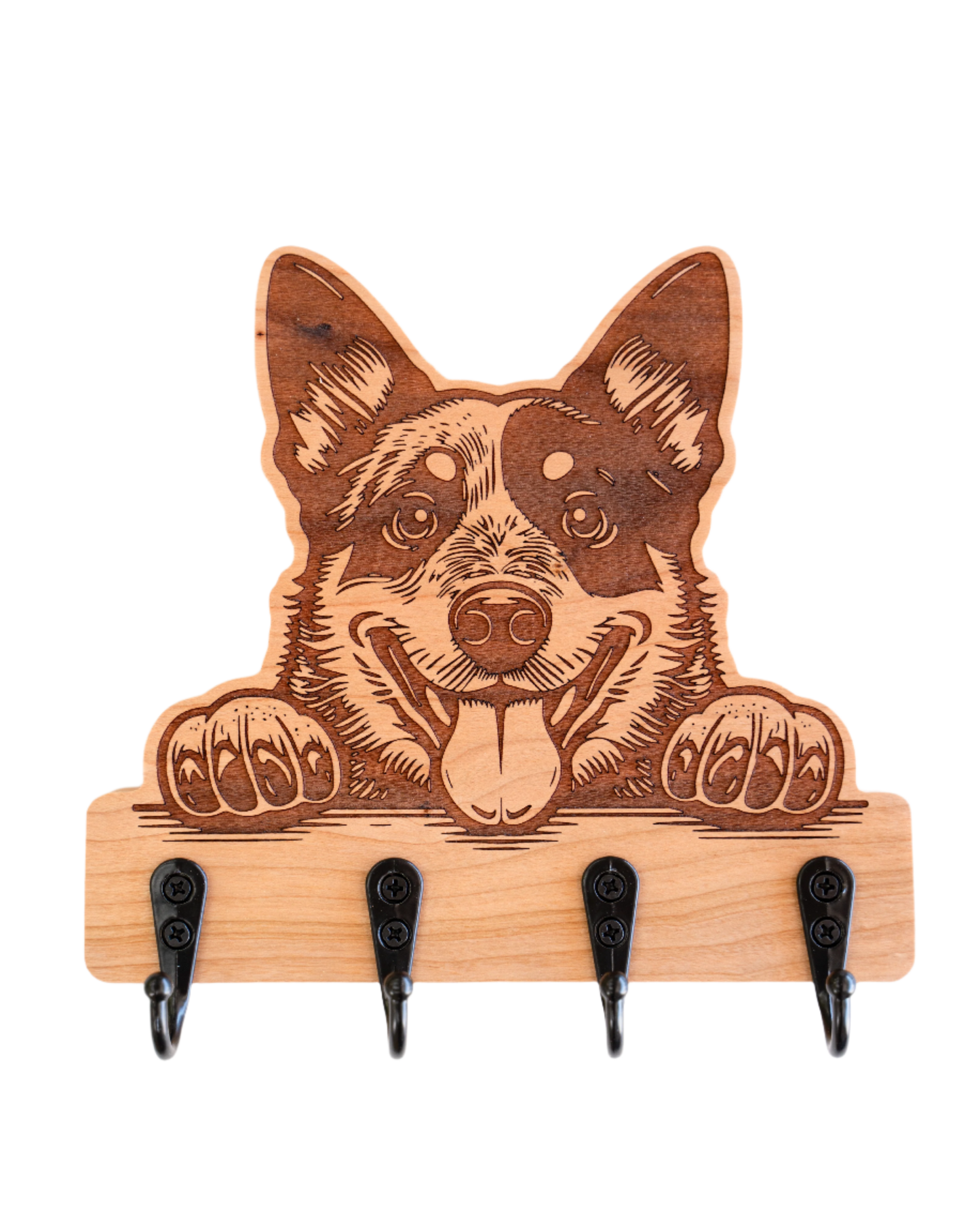 Peeking Australian Cattle Dog 01 Wall Hanger
