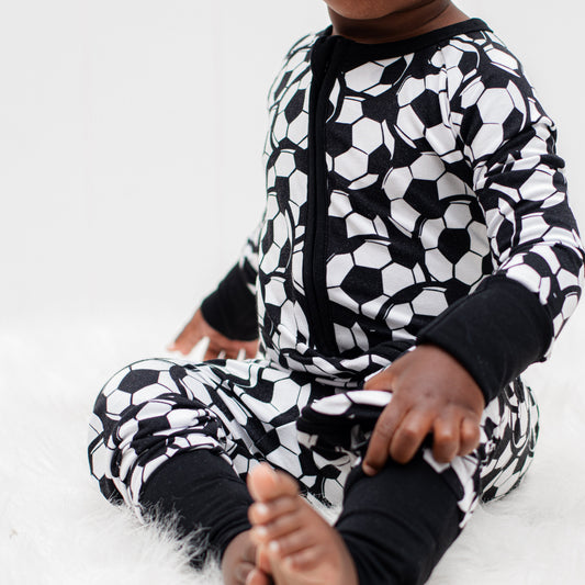 ZIP ROMPER - Soccer