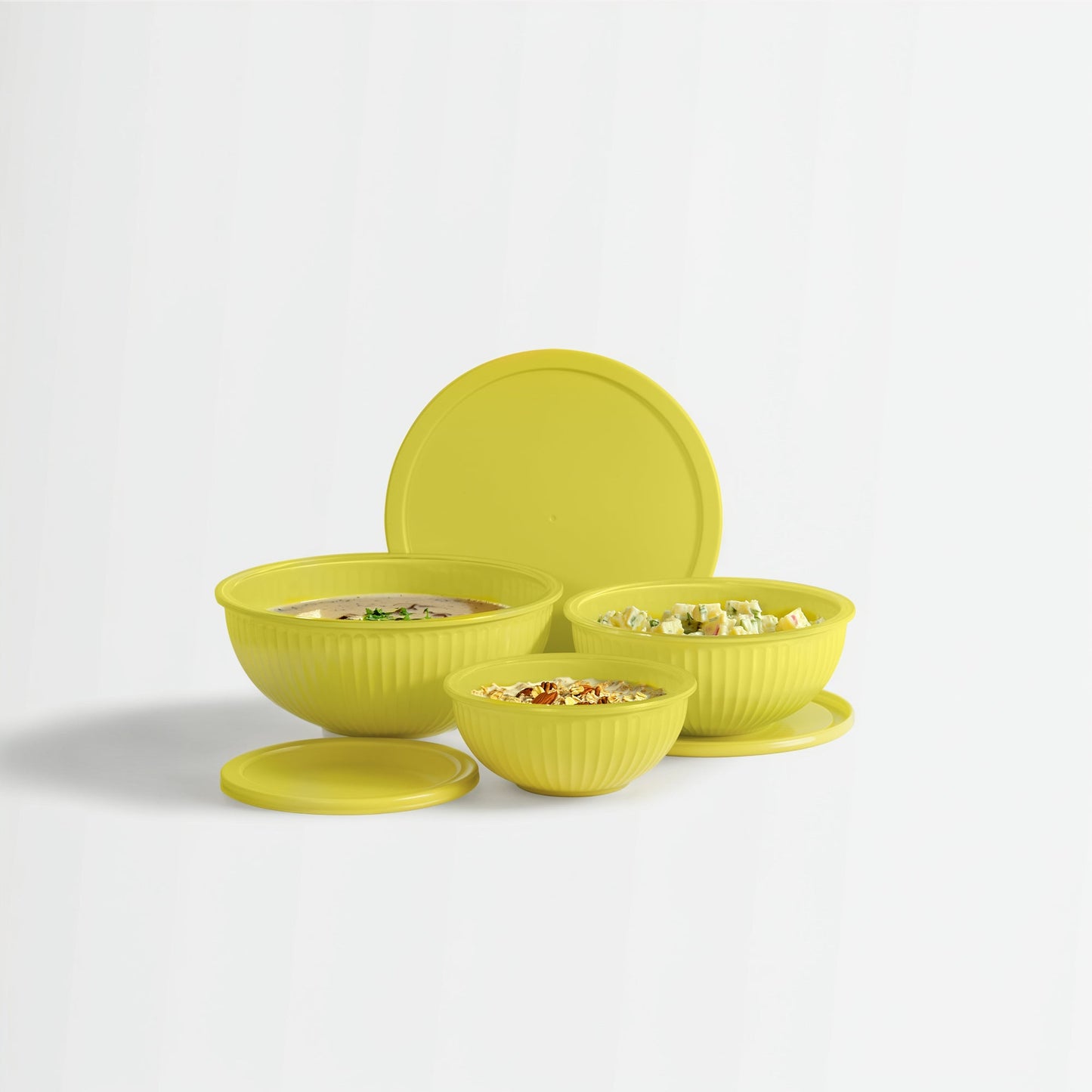 Rainbowl Glass Mixing Set (Set of 3)