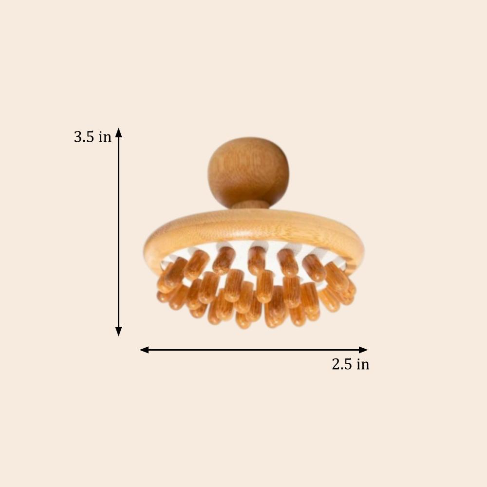 Bamboo Stimulating Scalp Massager