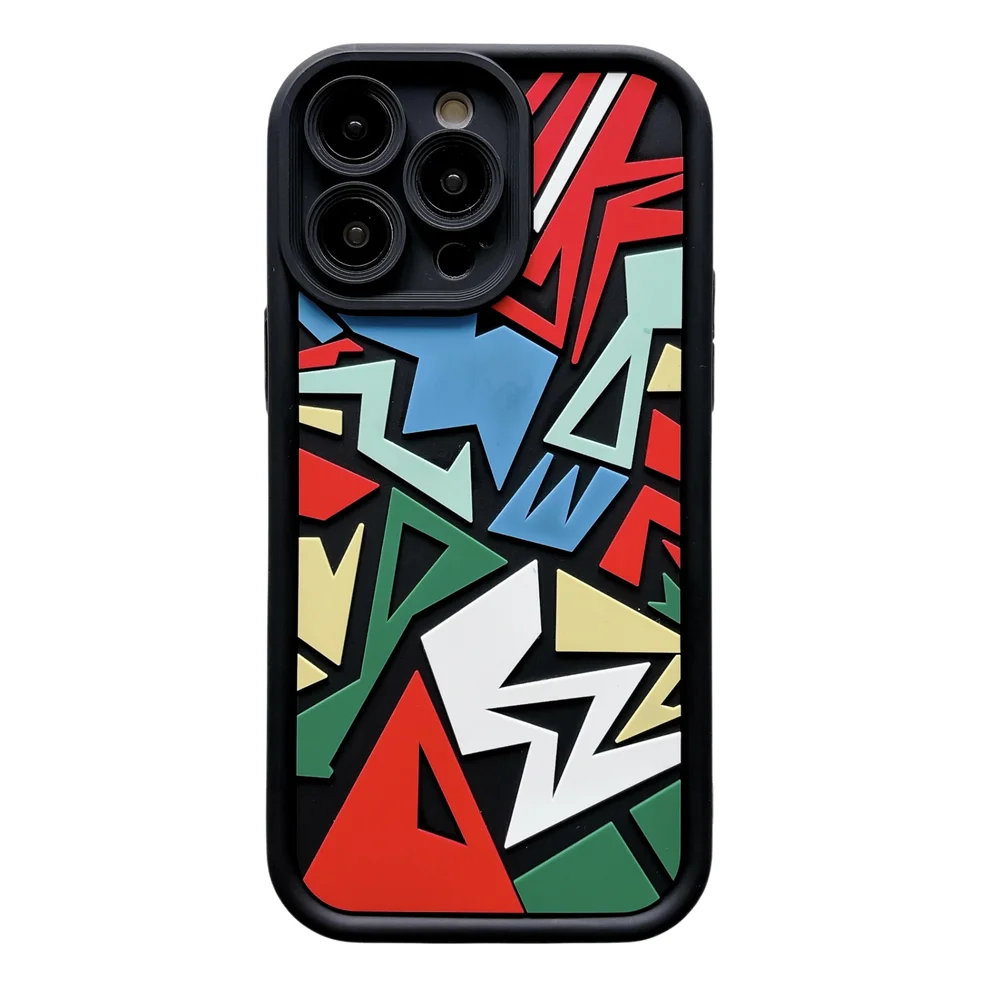 Luxury Design Fashionable Geometrical Shape Phone Case