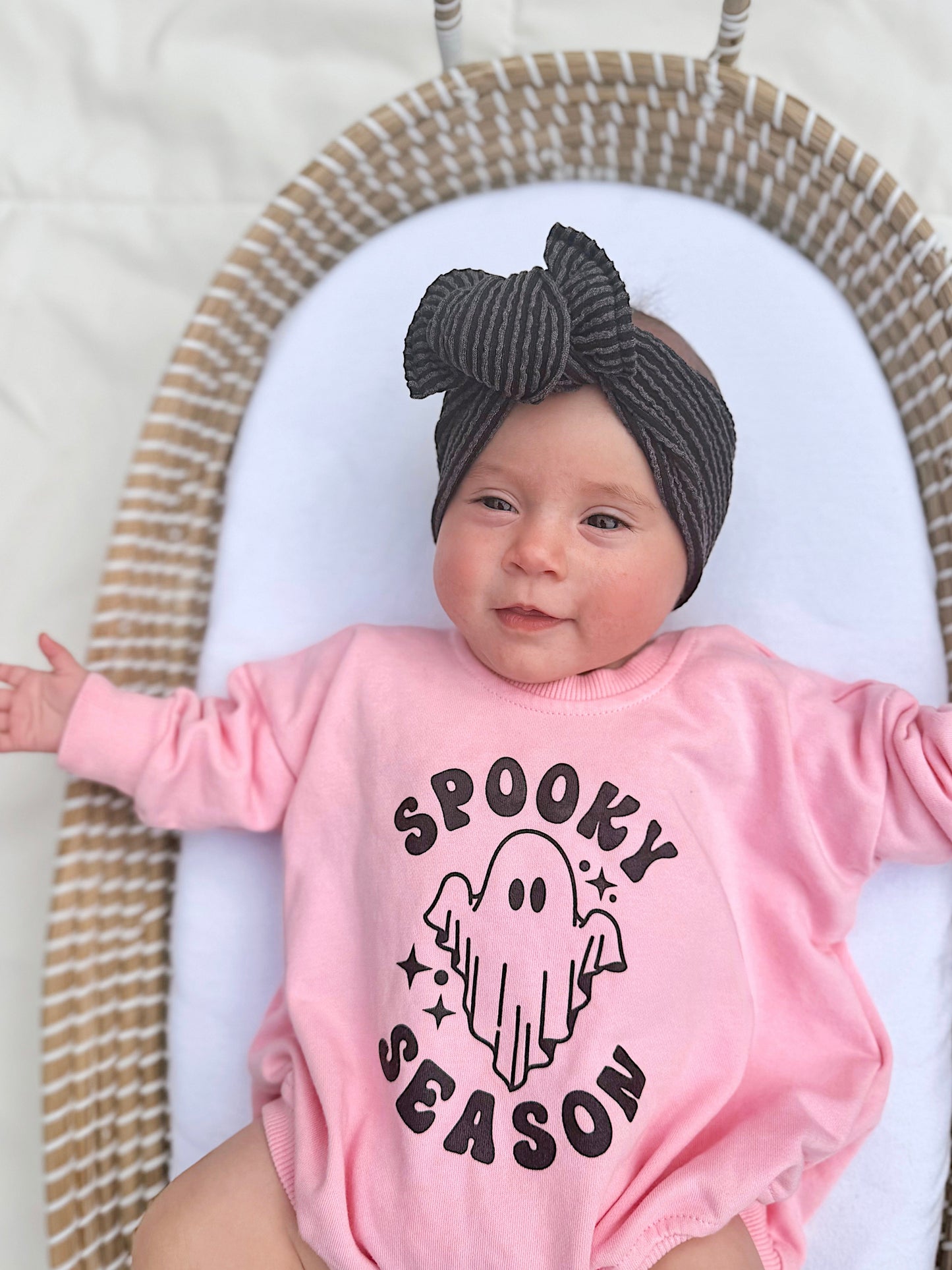 Spooky Season Sweatshirt Romper