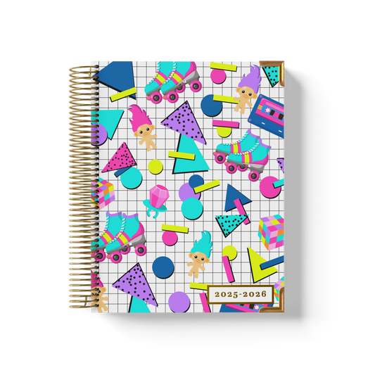 Throwback Retro Rewind - Teacher Planner by BERTEAU & Co.