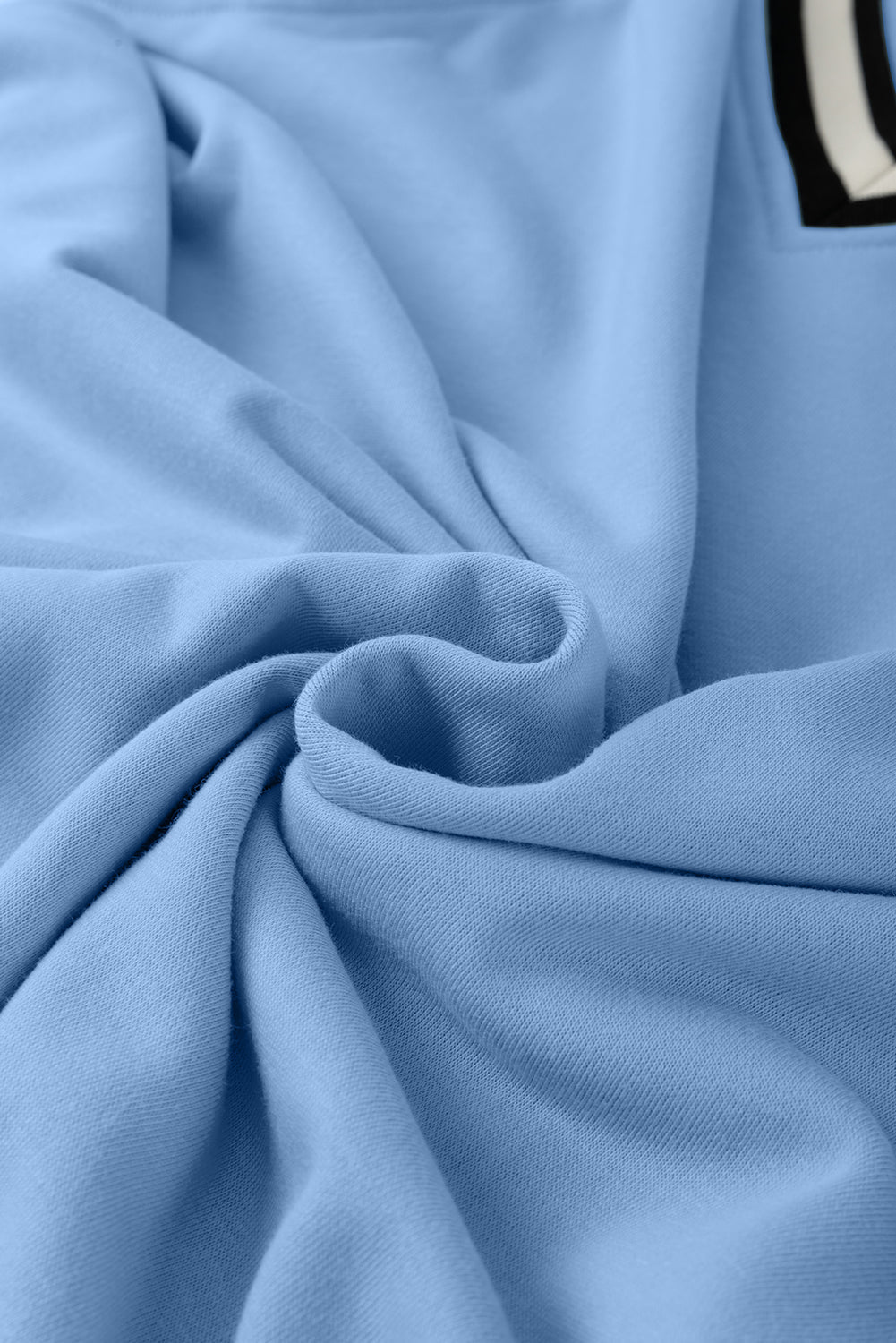 Solid Contrast Trim V-Neck Sleeveless Mini Dress