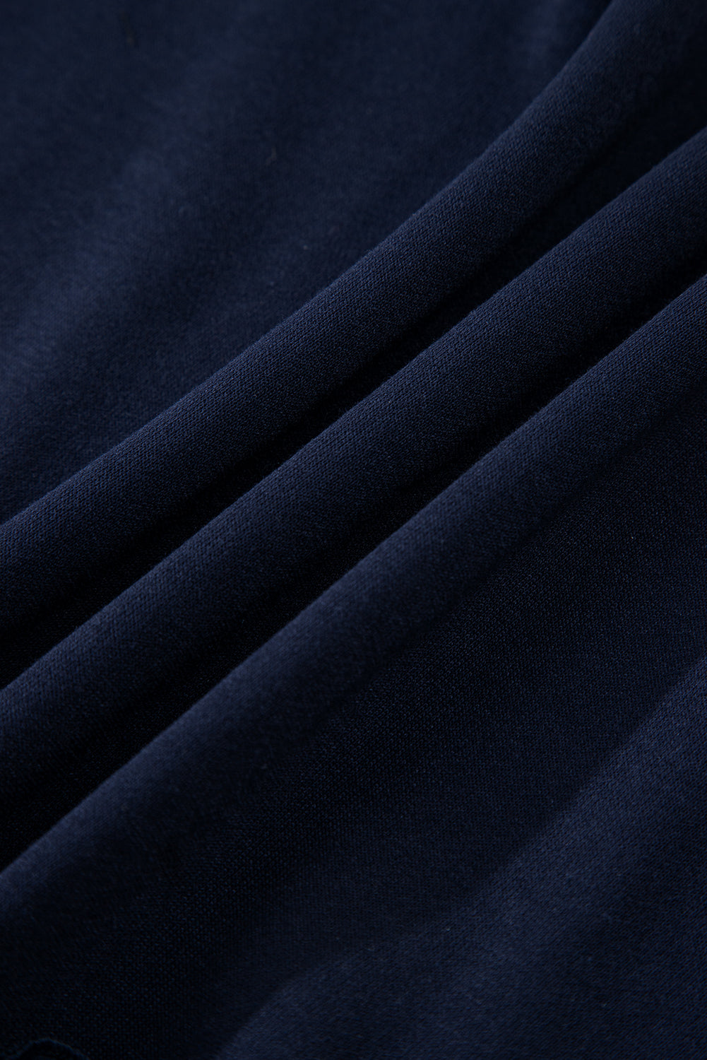 Plus Size Solid Ruffle Tiered Ribbed Crewneck Top