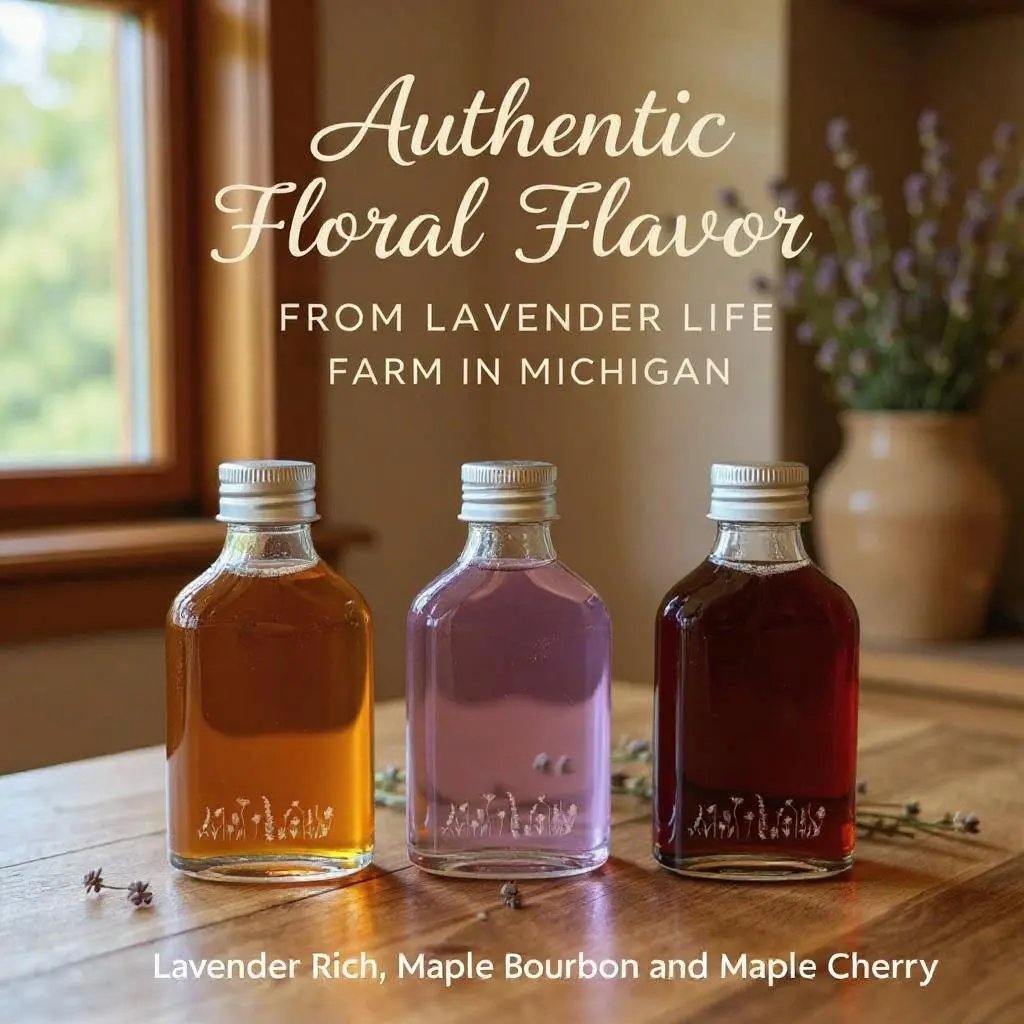 Lavender Syrup Sampler Collection