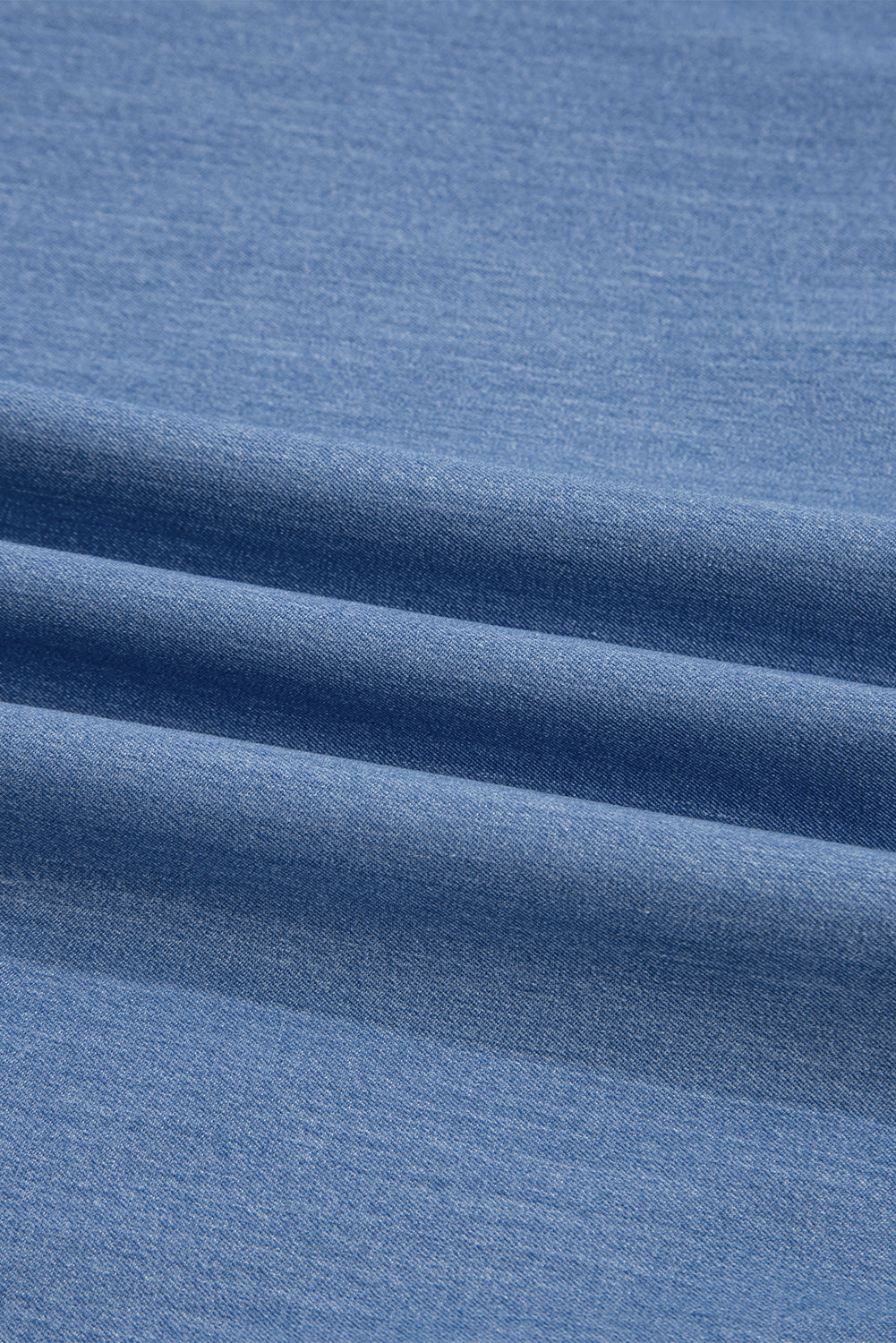 Solid Lace Ric-Rac 3/4 Sleeve Babydoll Blouse