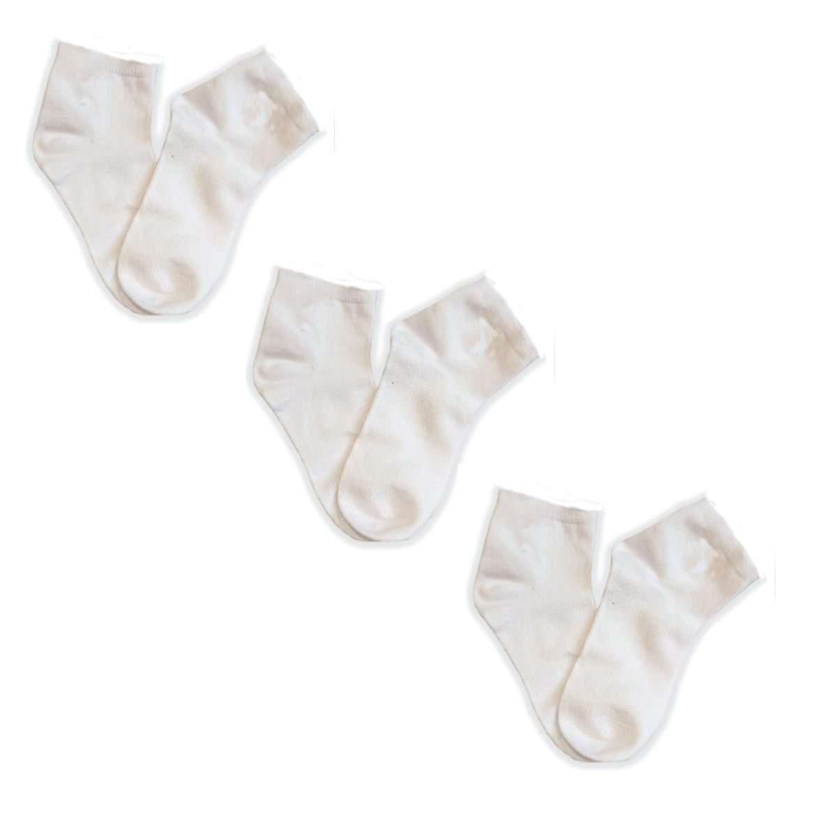 SmoothToe™ Essentials Ankle – Seamless Toe  Sensory-Friendly Socks 3-Pack