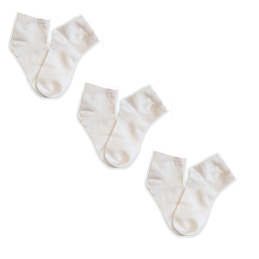 SmoothToe™ Essentials Ankle – Seamless Toe  Sensory-Friendly Socks 3-Pack