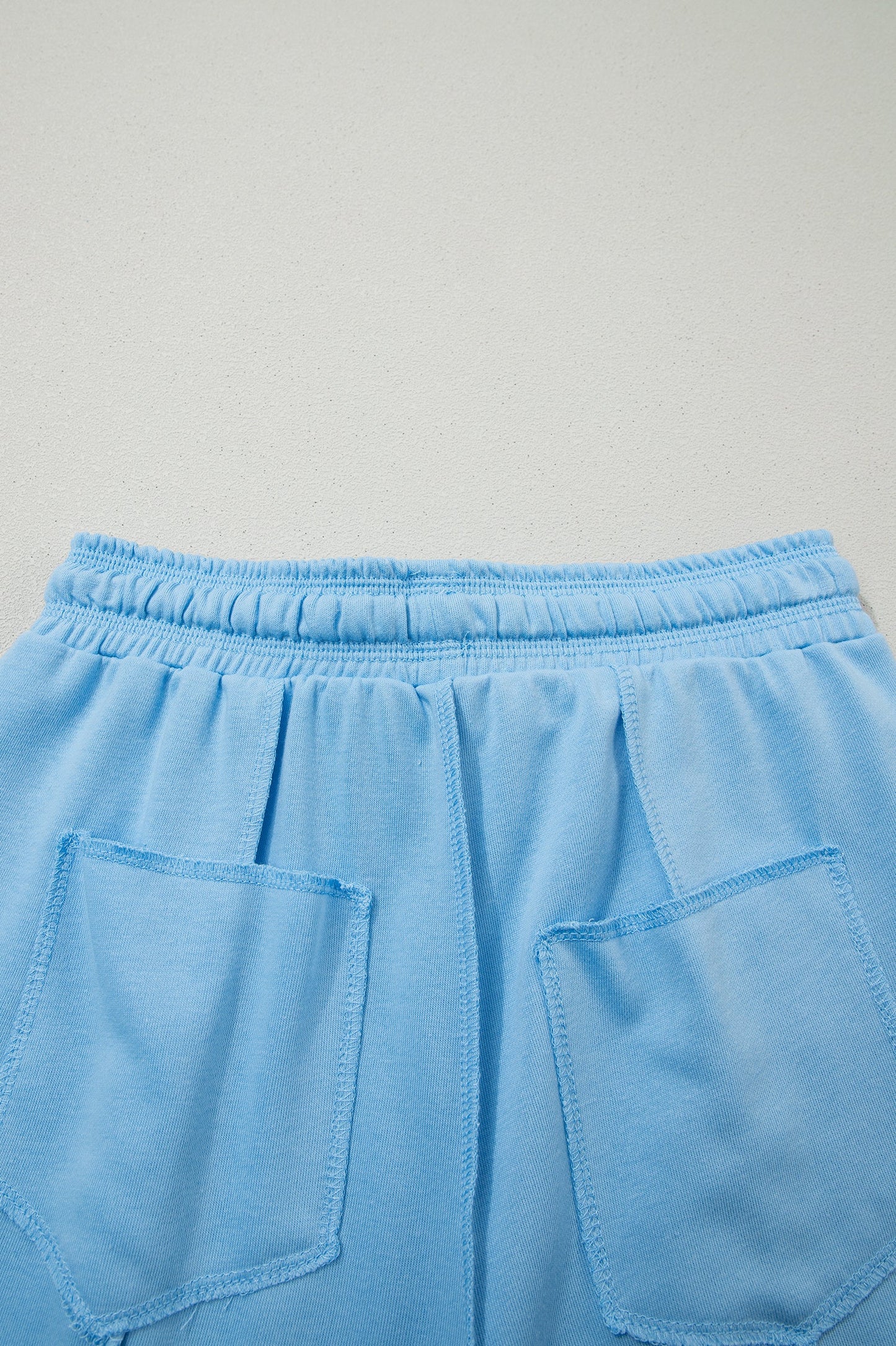 Solid Drop Shoulder Boxy Tee & Barrel Pants Set