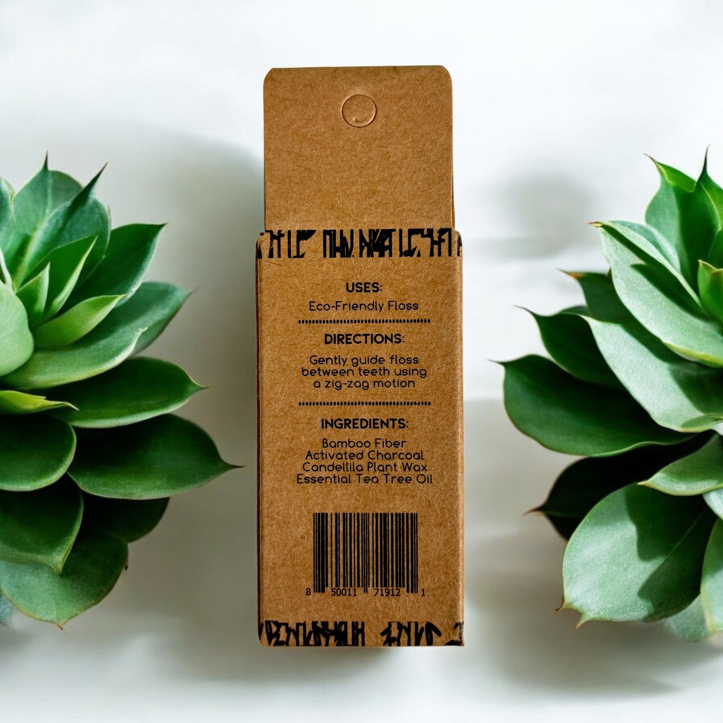 Bamboo Charcoal Floss in Bamboo Container