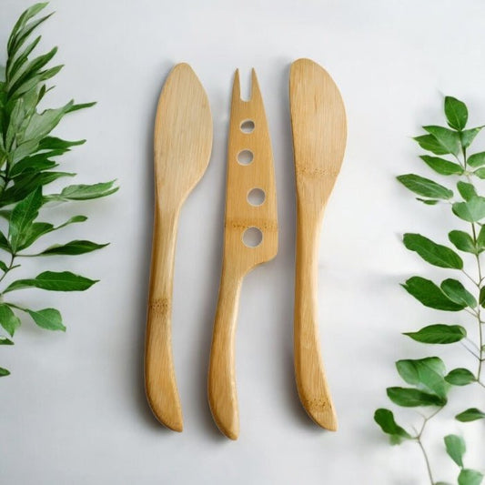 Bamboo Cheese Knife Set