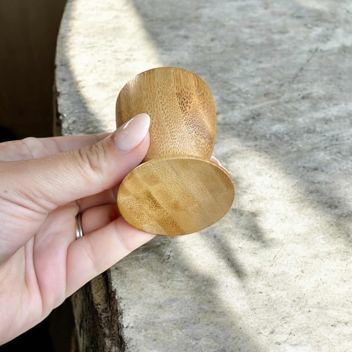 Bamboo Egg Cup