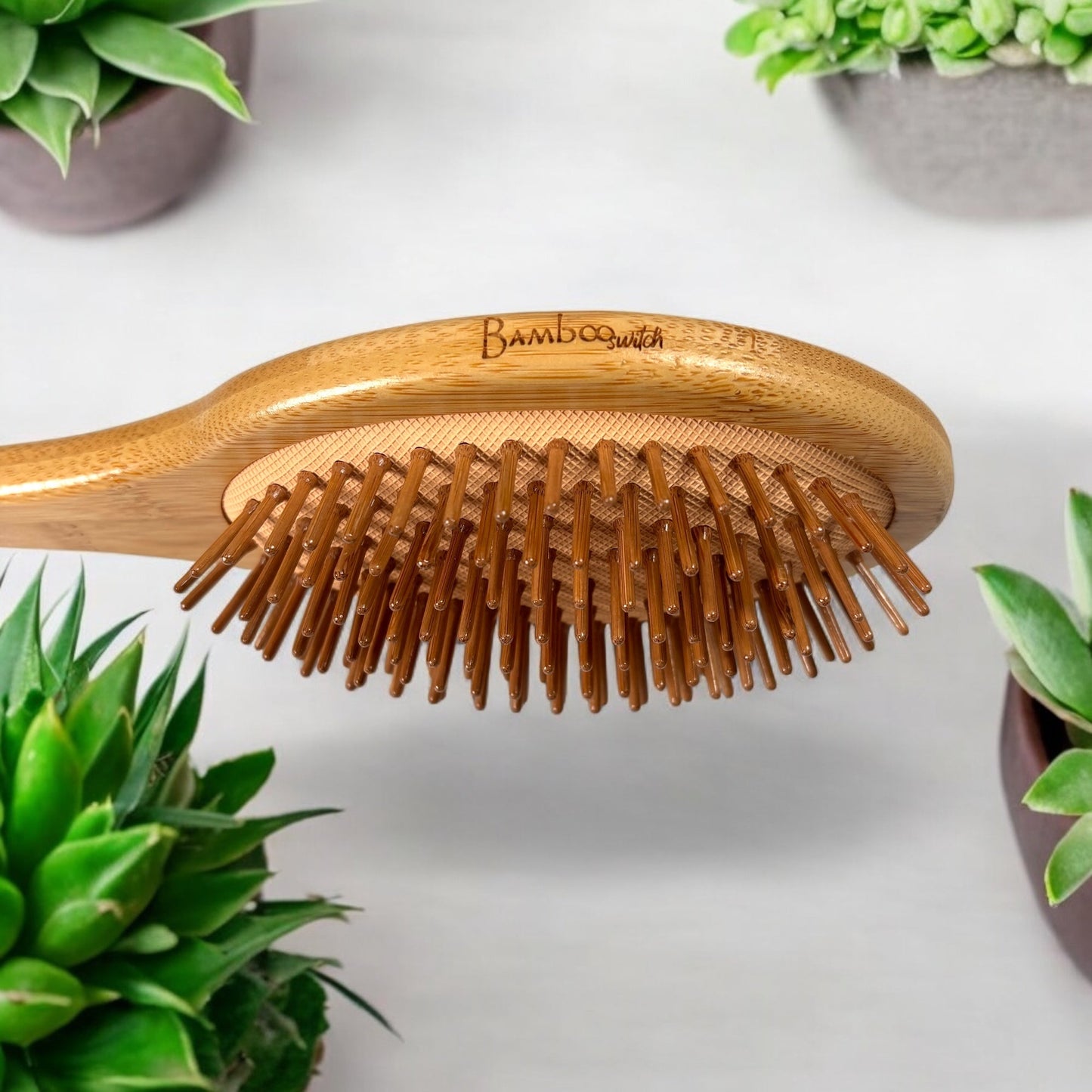 Bamboo Long Handle Back Massager