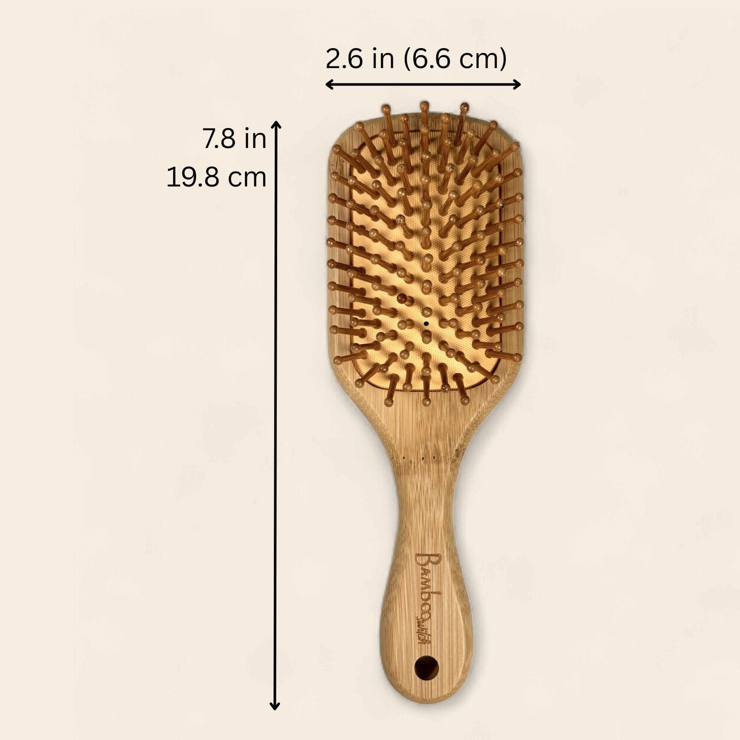 Bamboo Paddle Hair Brush | For Kids