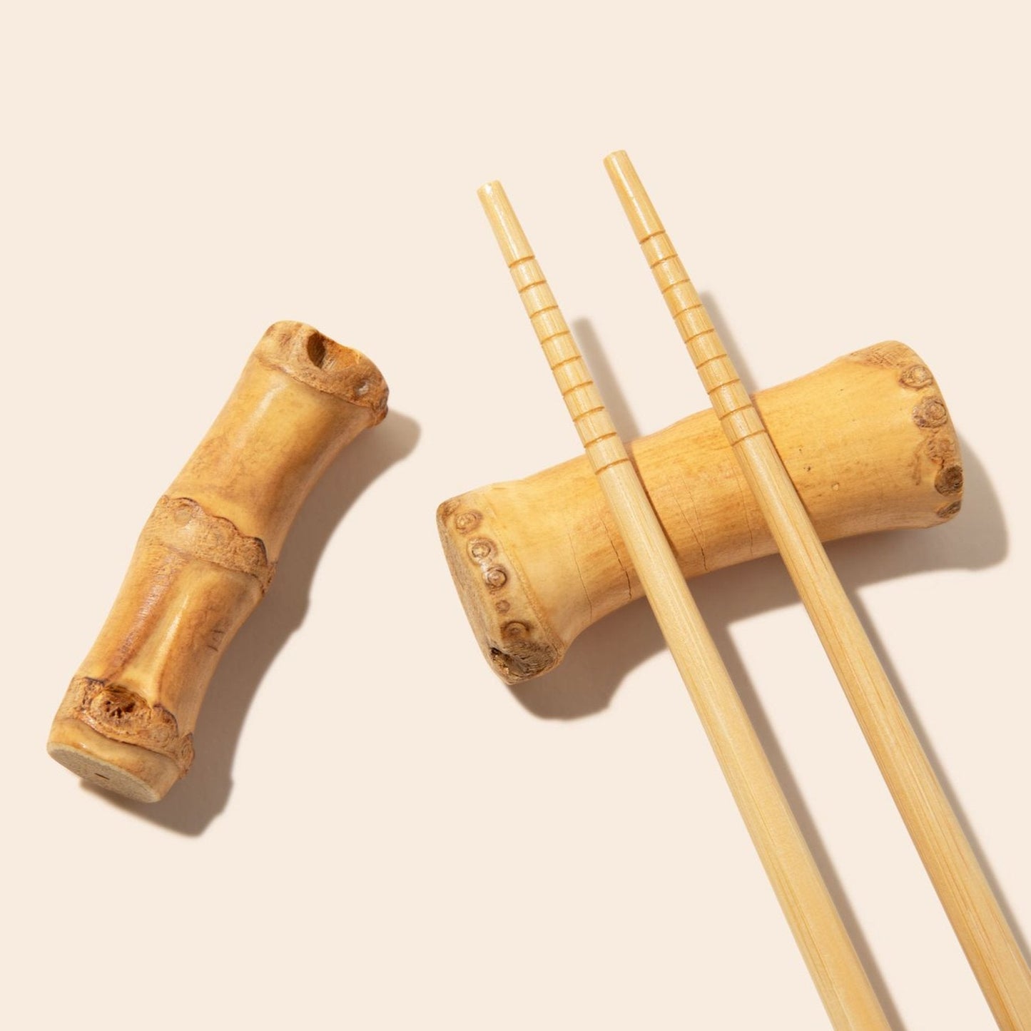 Handmade Bamboo Root Chopstick Rest