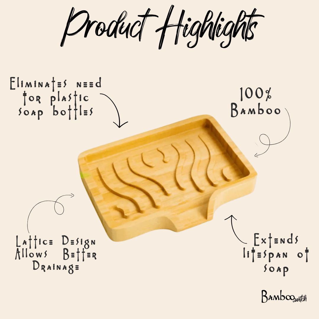 Bamboo Soap Lift | Wavy
