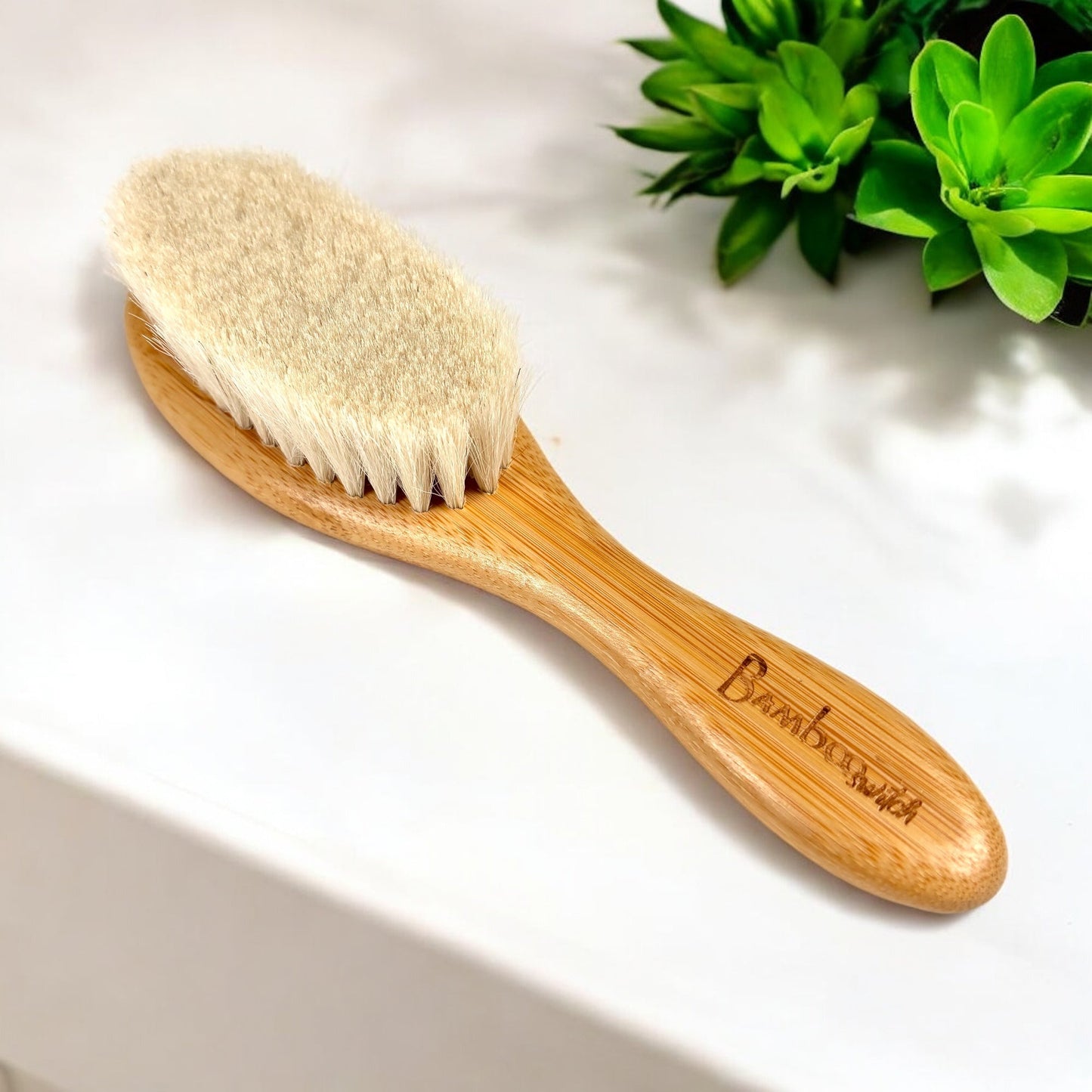 Bamboo Soft Hair Brush | For Babies