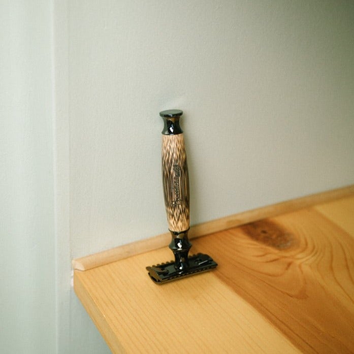 Bamboo Stainless Steel Safety Razor