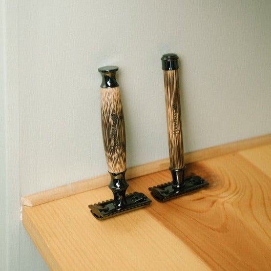 Bamboo Stainless Steel Safety Razor
