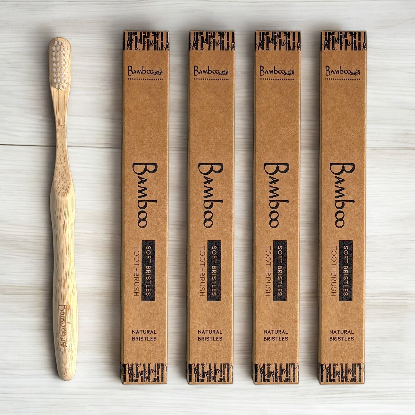 Bamboo Toothbrush | Compostable Bristle