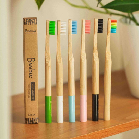 Bamboo Toothbrush | Round Handle