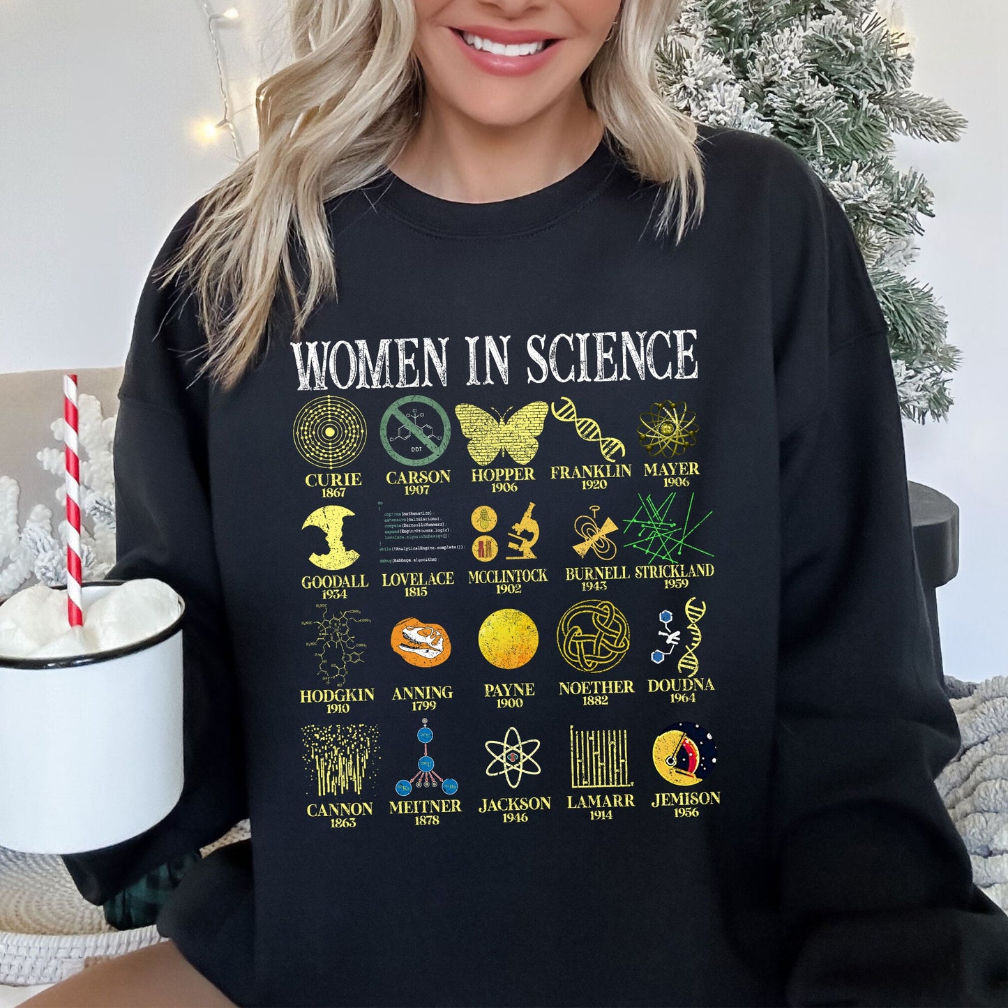 Women In Science, STEM, Teacher, Sweatshirt