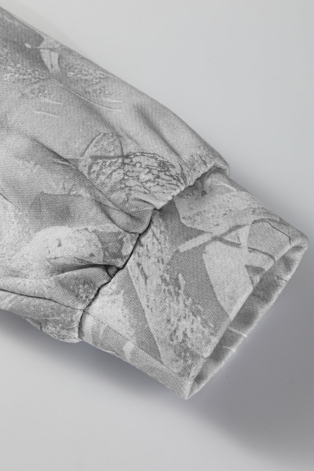 Camo Kangaroo Pocket Drop Shoulder Hoodie