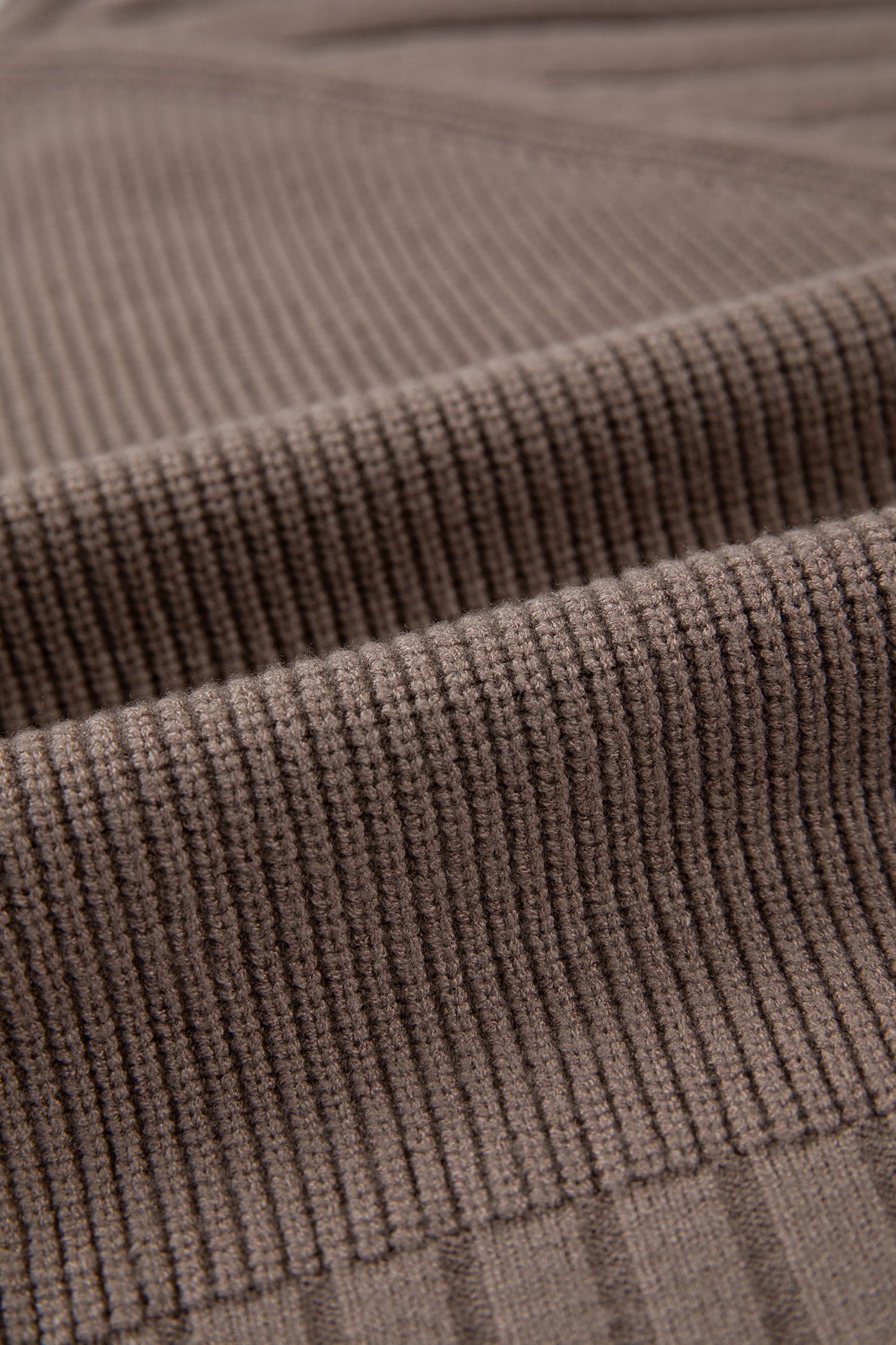 Textured Knit Button Front V-Neck Cardigan