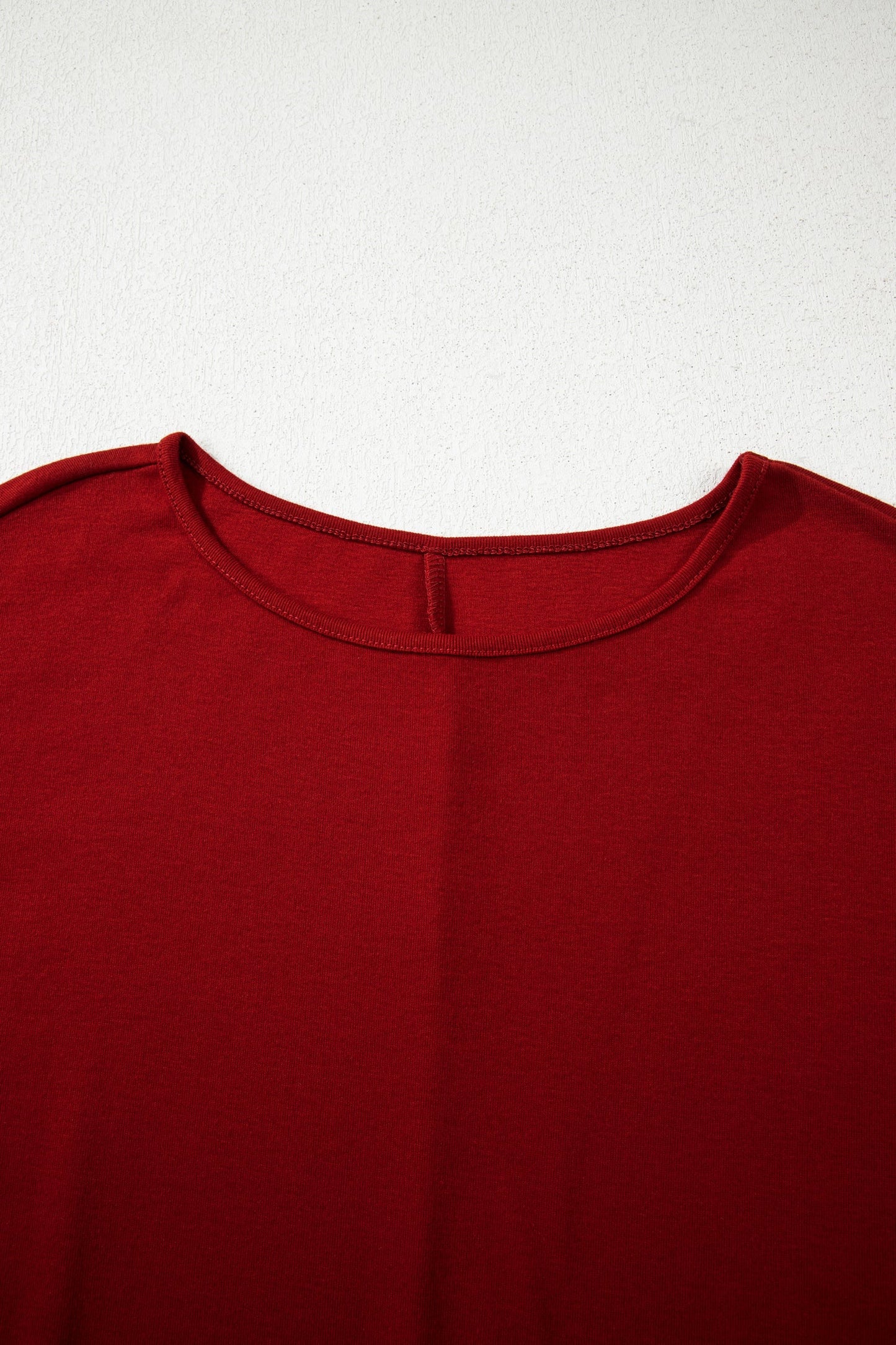 Solid Extended Cuff Long Sleeve Top