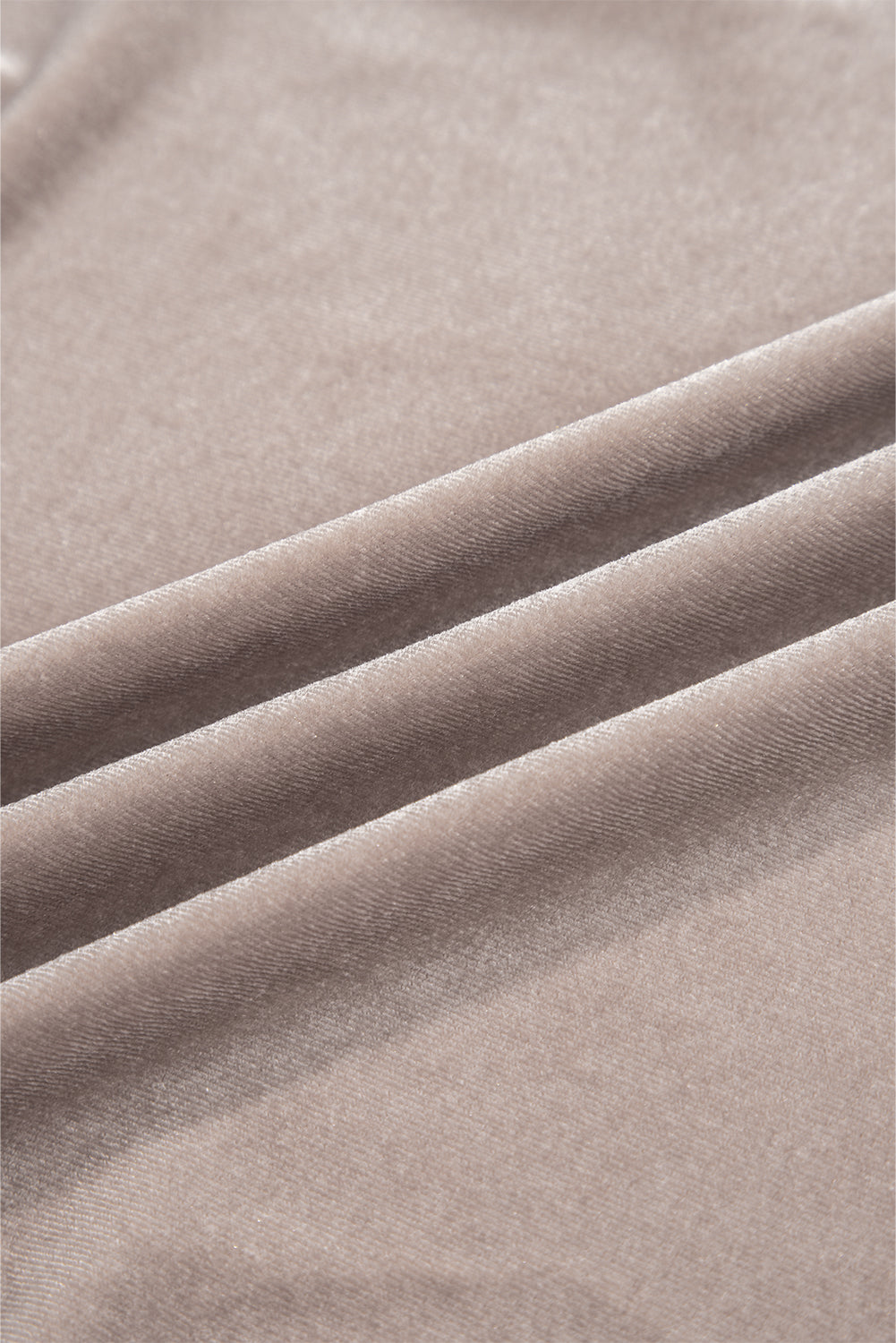 Velvet 3/4 Sleeve Open Front Kimono