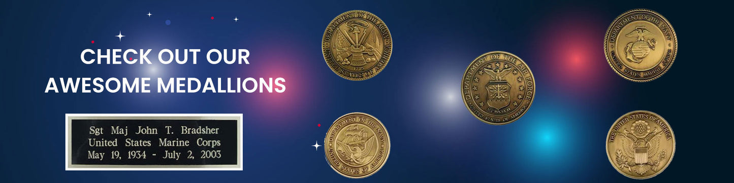 Combo of Medal and Name Plate