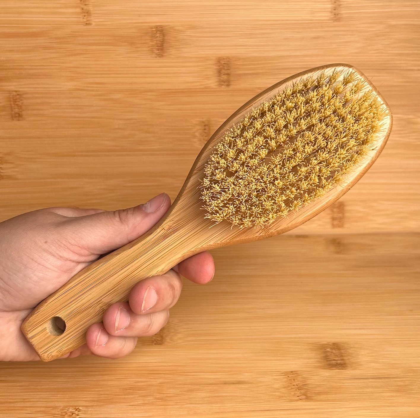 Bamboo Double-Sided Hair Brush