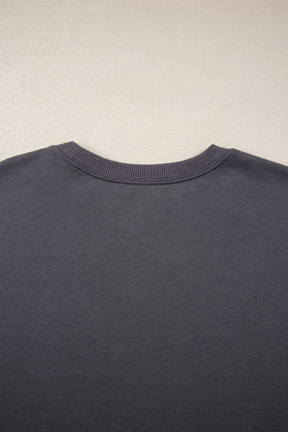 Varsity Stripe Drop Shoulder Oversized Sweatshirt