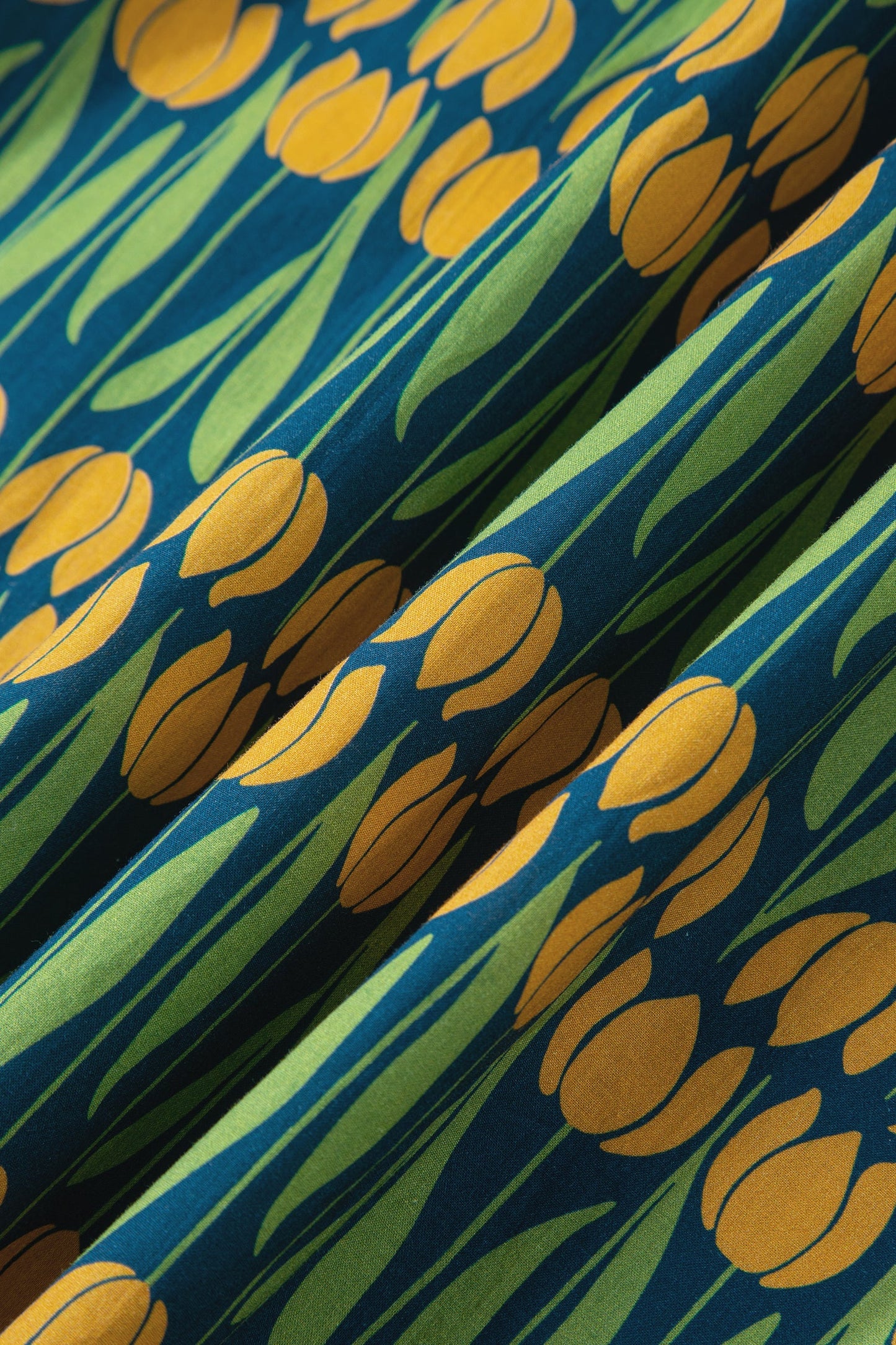 Plus Size Floral Stripe Trim 3/4 Sleeve Mini Dress