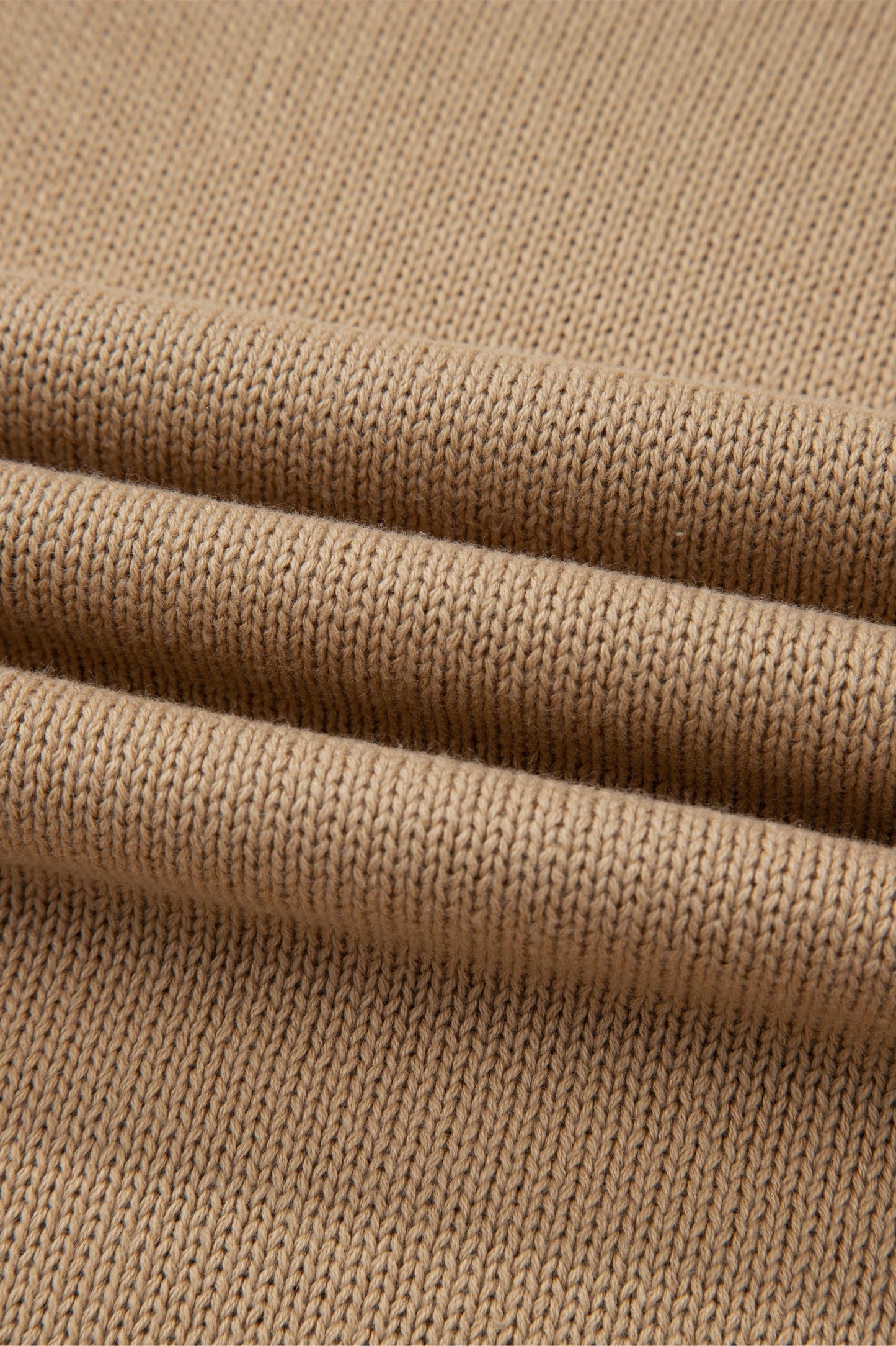 Solid Drop Shoulder Oversize Mini Sweater Dress