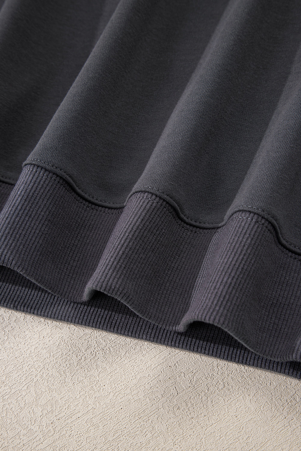 Varsity Stripe Drop Shoulder Oversized Sweatshirt