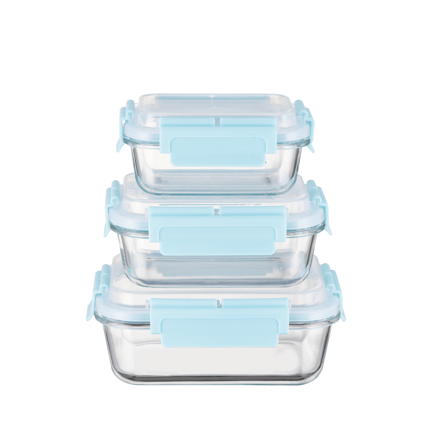 High Top Lid Rectangle Containers