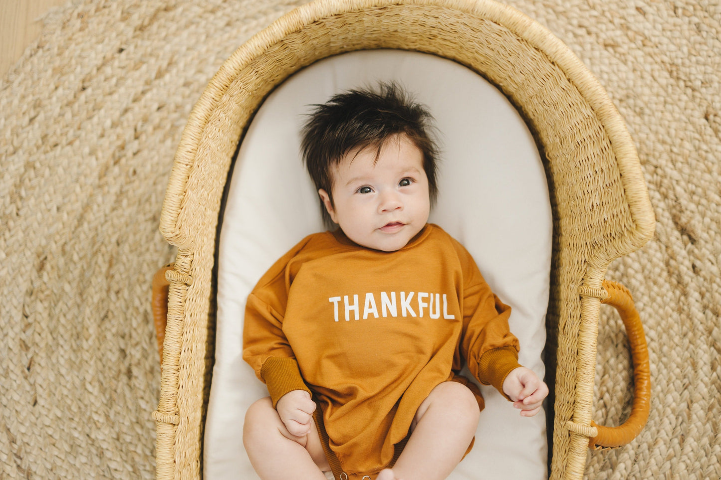 Thankful Bamboo Sweatshirt Romper