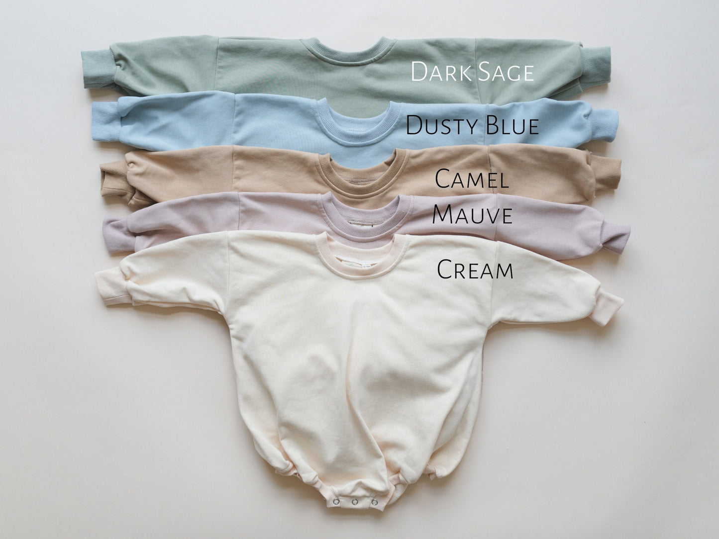 Thankful Sweatshirt Romper - more colors