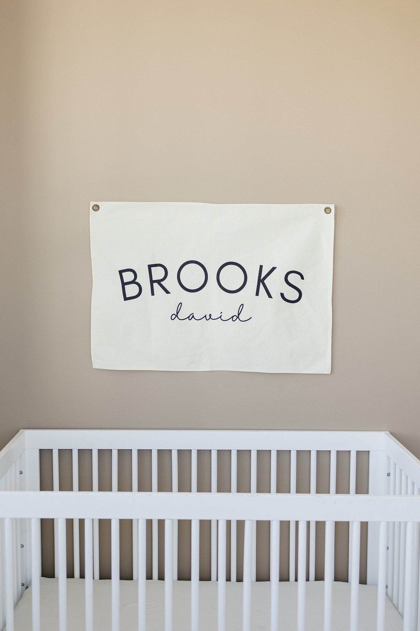 Custom Canvas Name Banner