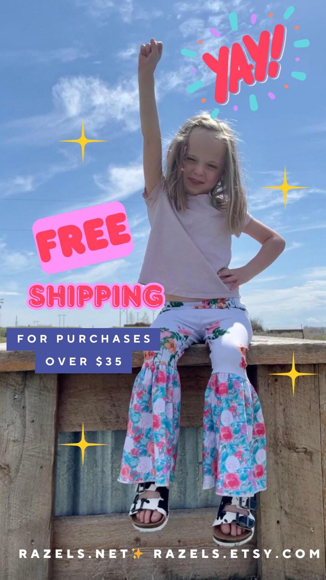 Girls Highland Cow Dress: Floral Western Summer Clothes