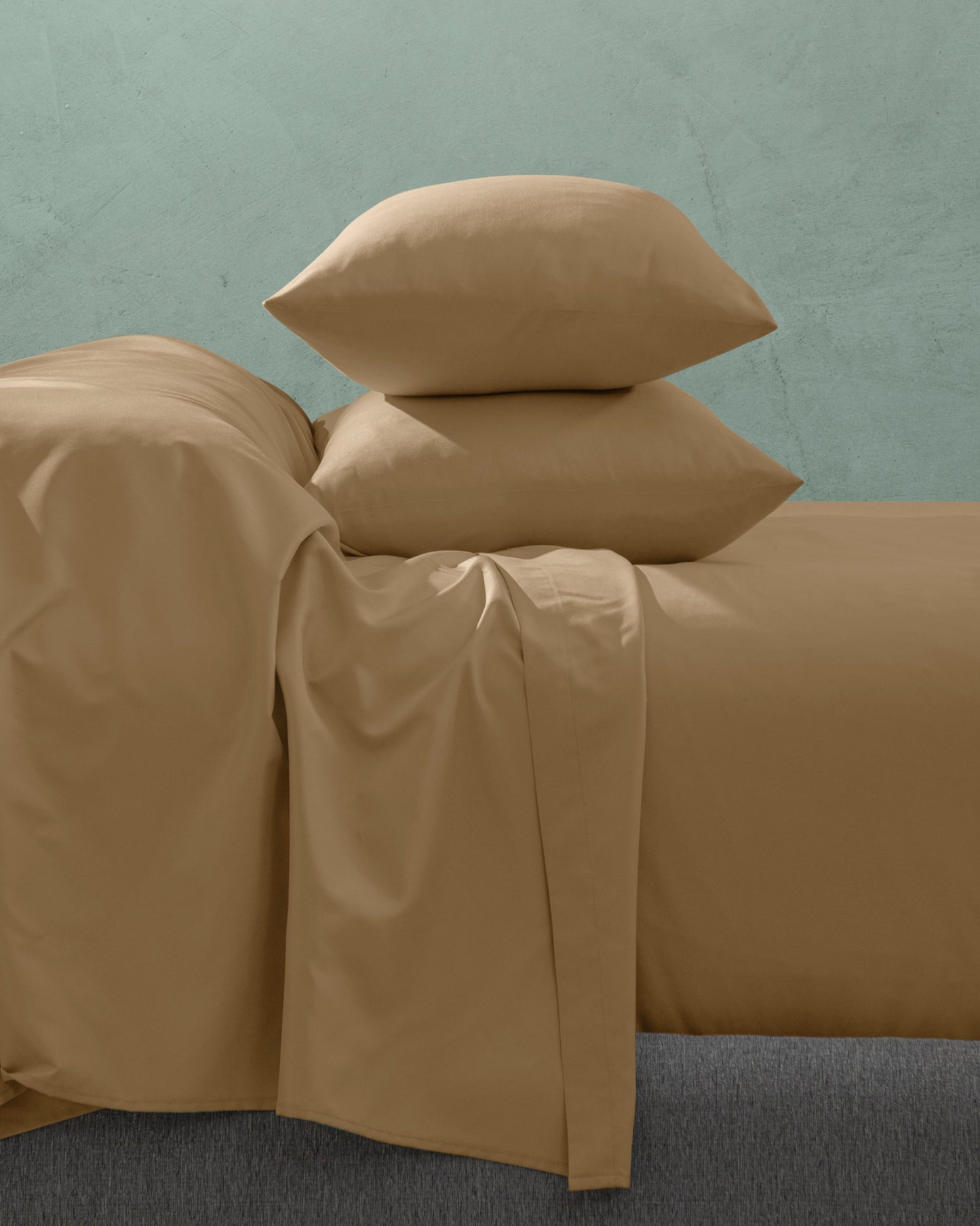 Juego de Sábanas Royal Cotton Khaki