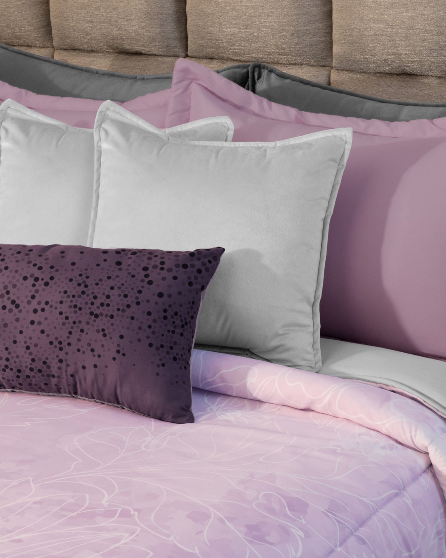 Juego de Edredón Super Suave Dublín